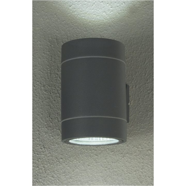 Cyklo Vägglampa Ute, Mörkgrå ANETA HOME Mörkgrå – bild 3
