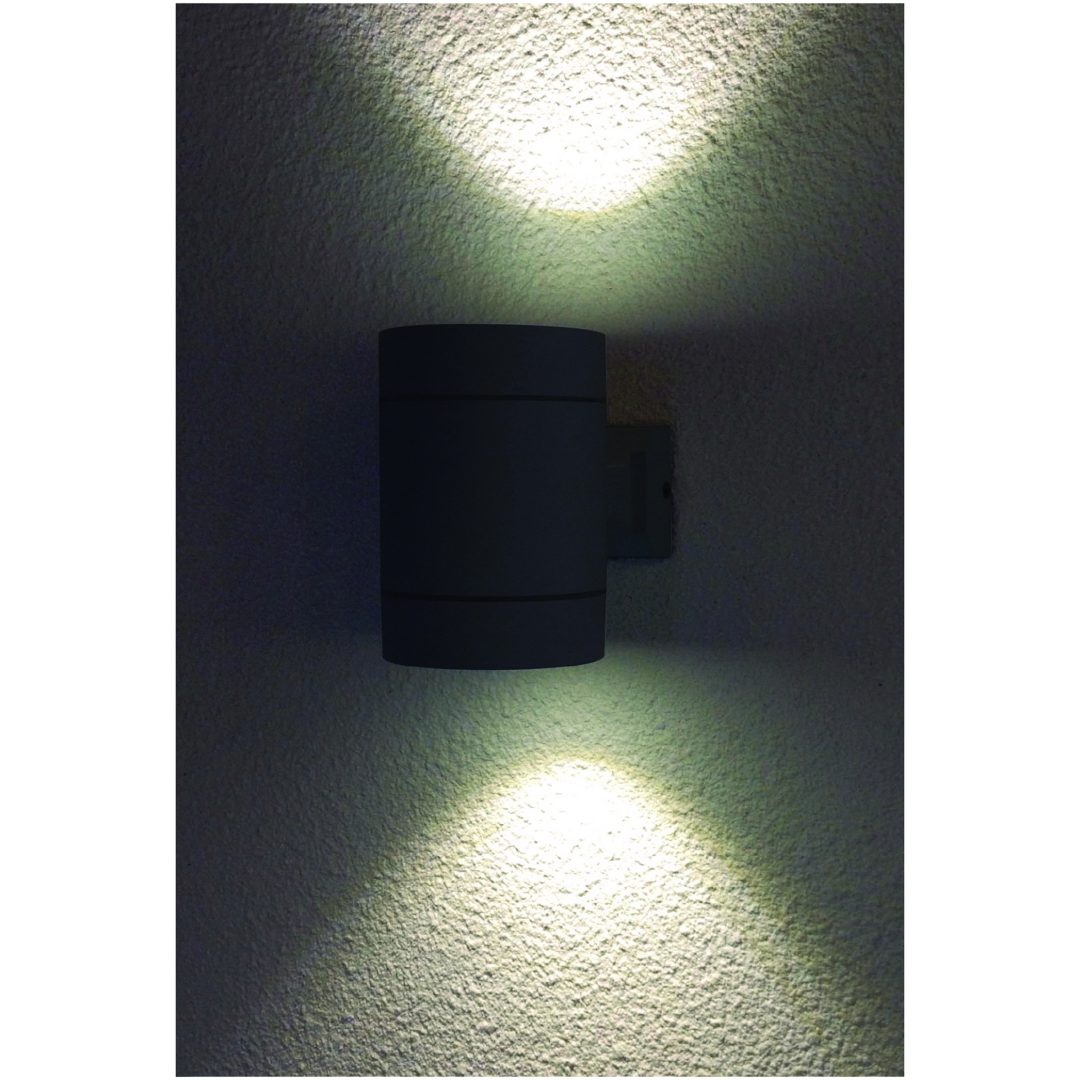 Cyklo Vägglampa Ute, Mörkgrå ANETA HOME Mörkgrå – bild 2