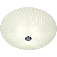 Cyklon Plafond 50cm, Vit/stål ANETA HOME