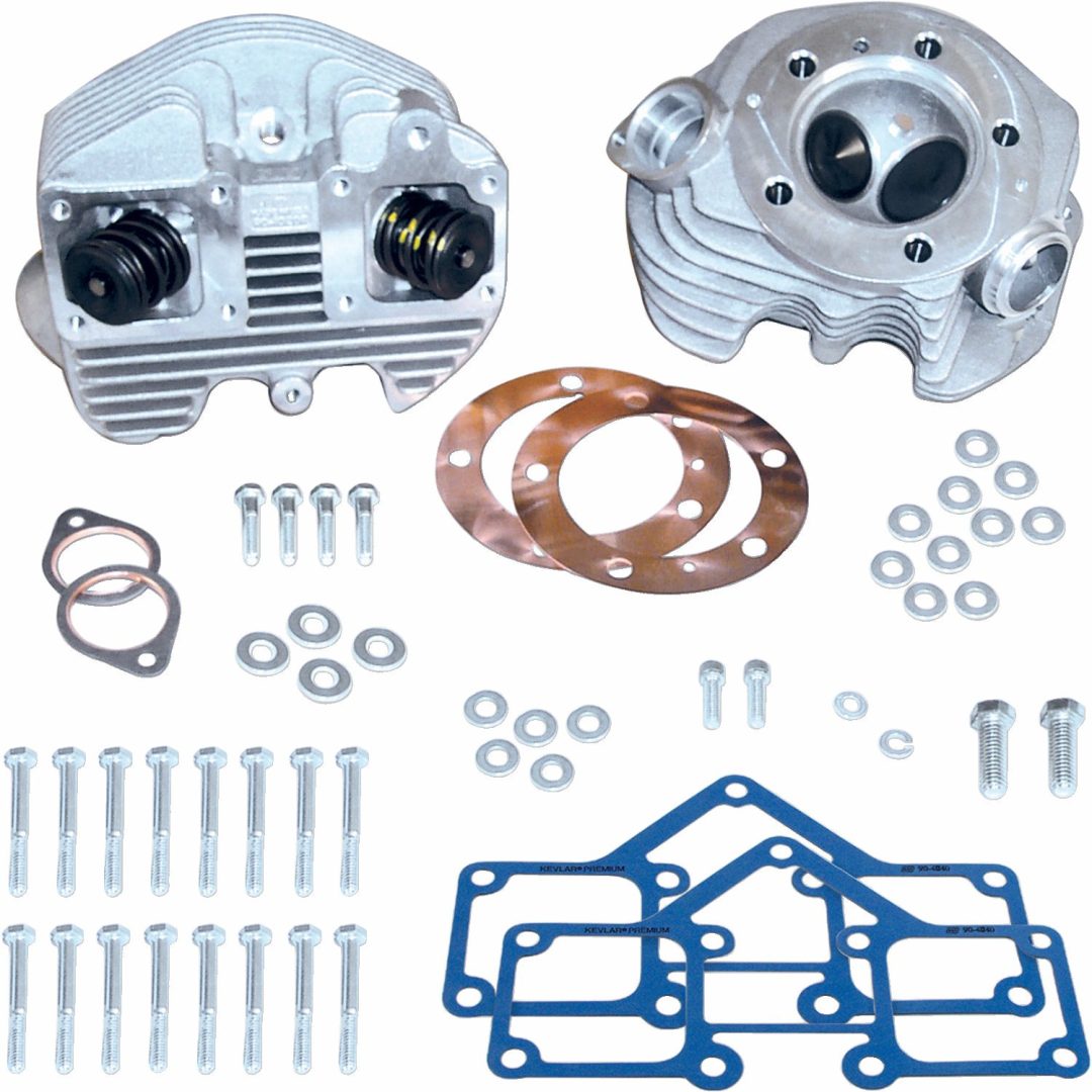 Cylinderhuvudkit Super Stock Aluminium Silver S&S Cycle