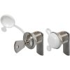 Cylinderlås 20 mm Förkromad Mässing Osculati – miniatyr 1