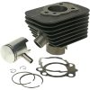 Cylindersats 50cc 10mm Kolvpinn För Piaggio Boss, Bravo, Ciao, Grillo, Si 101 OCTANE 10mm – miniatyr 2