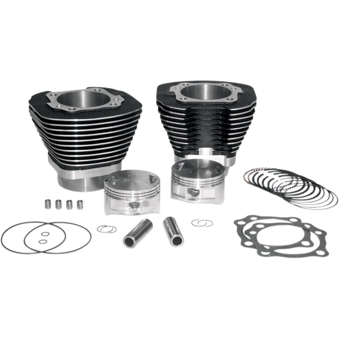 Cylindersats Big Bore Svart S&S Cycle – bild 2