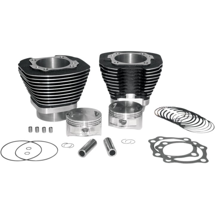 Cylindersats Big Bore Svart S&S Cycle – bild 2
