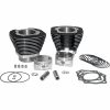 Cylindersats Big Bore Svart S&S Cycle – miniatyr 1