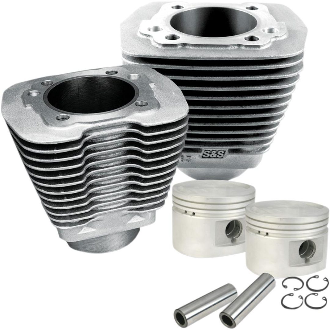 Cylindersats Med Kolvar Natur Aluminium S&S Cycle