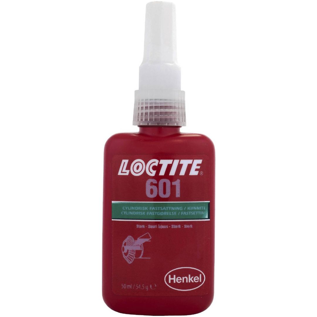 Cylindrisk fastsättning 601 LOCTITE LIM CYLINDRISK 601 50ML