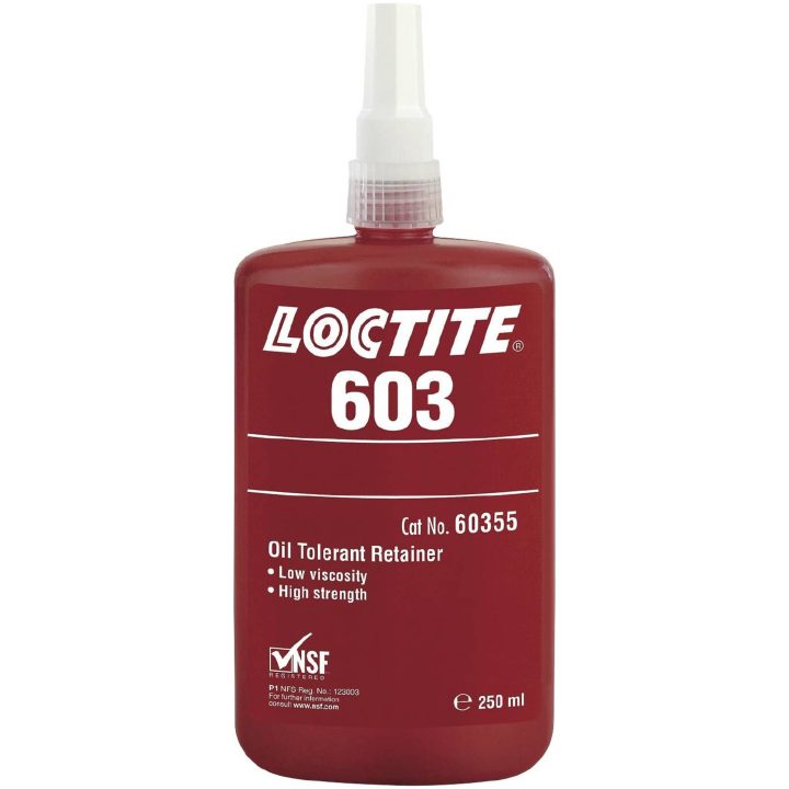 Cylindrisk fastsättning 603 LOCTITE LIM CYLINDRISK 603 50ML – bild 2