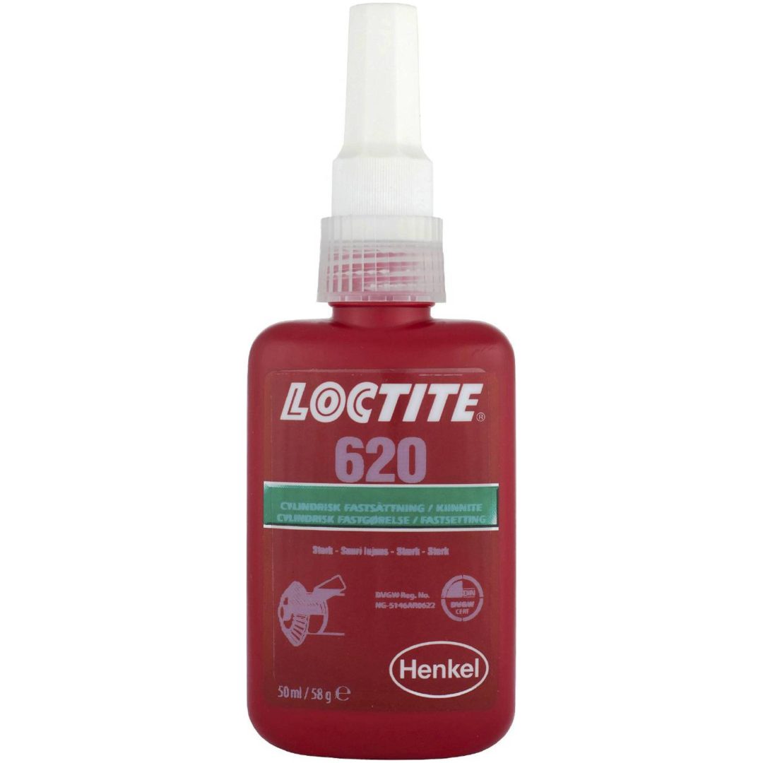 Cylindrisk fastsättning 620 LOCTITE CYLINDRISK FASTSÄTT. 620 50ML