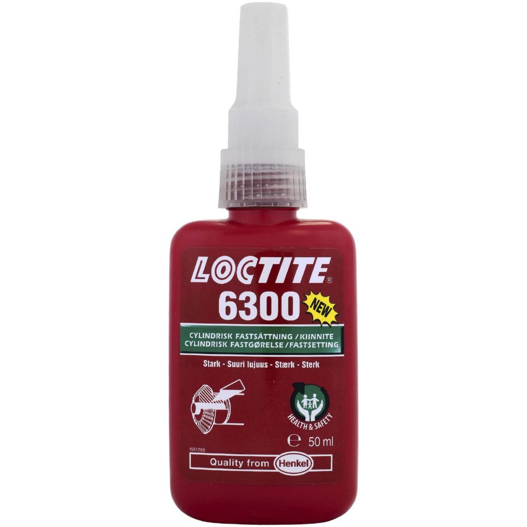 Cylindrisk fastsättning 6300 LOCTITE CYLINDRISK FASTSÄTT 6300 50ML – bild 2