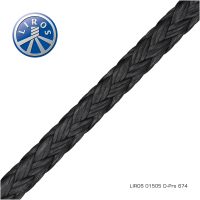 D-Pro black DYNEEMA 4mm x 100m