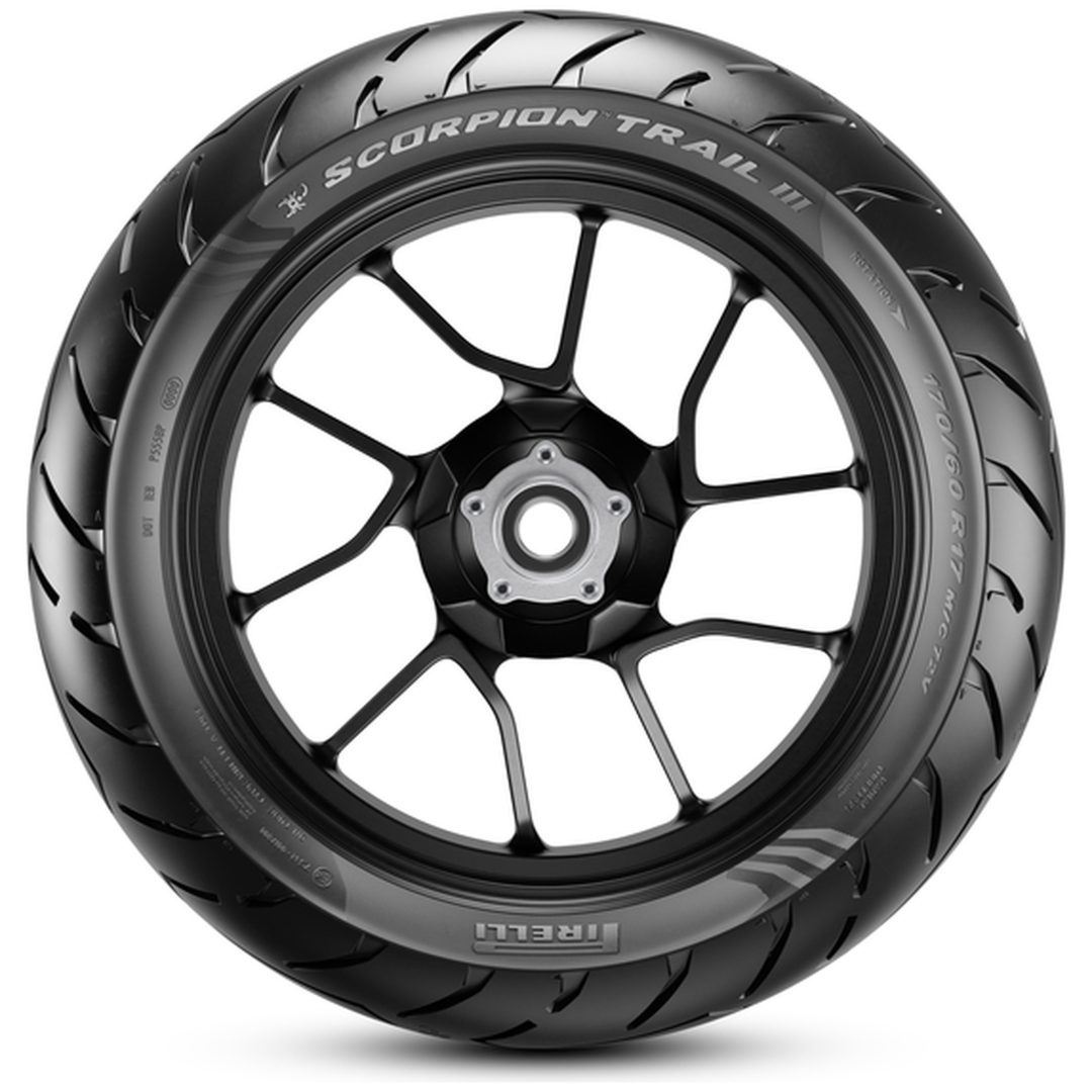 Däck 130/80 R 17 M/C 65V TL PIRELLI – bild 3