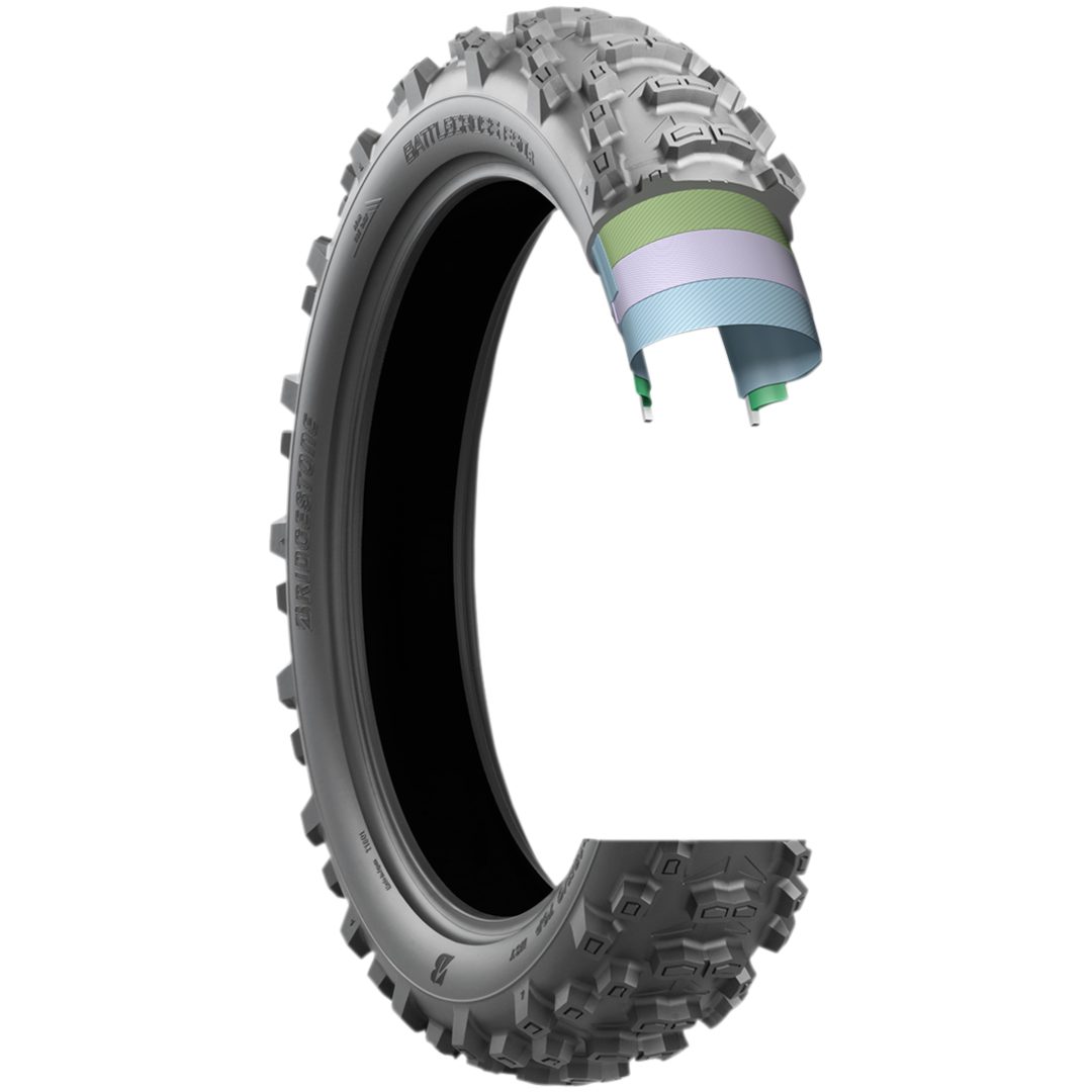 Däck Battlecross E50 Dual Sport BRIDGESTONE 120/90-18 – bild 2