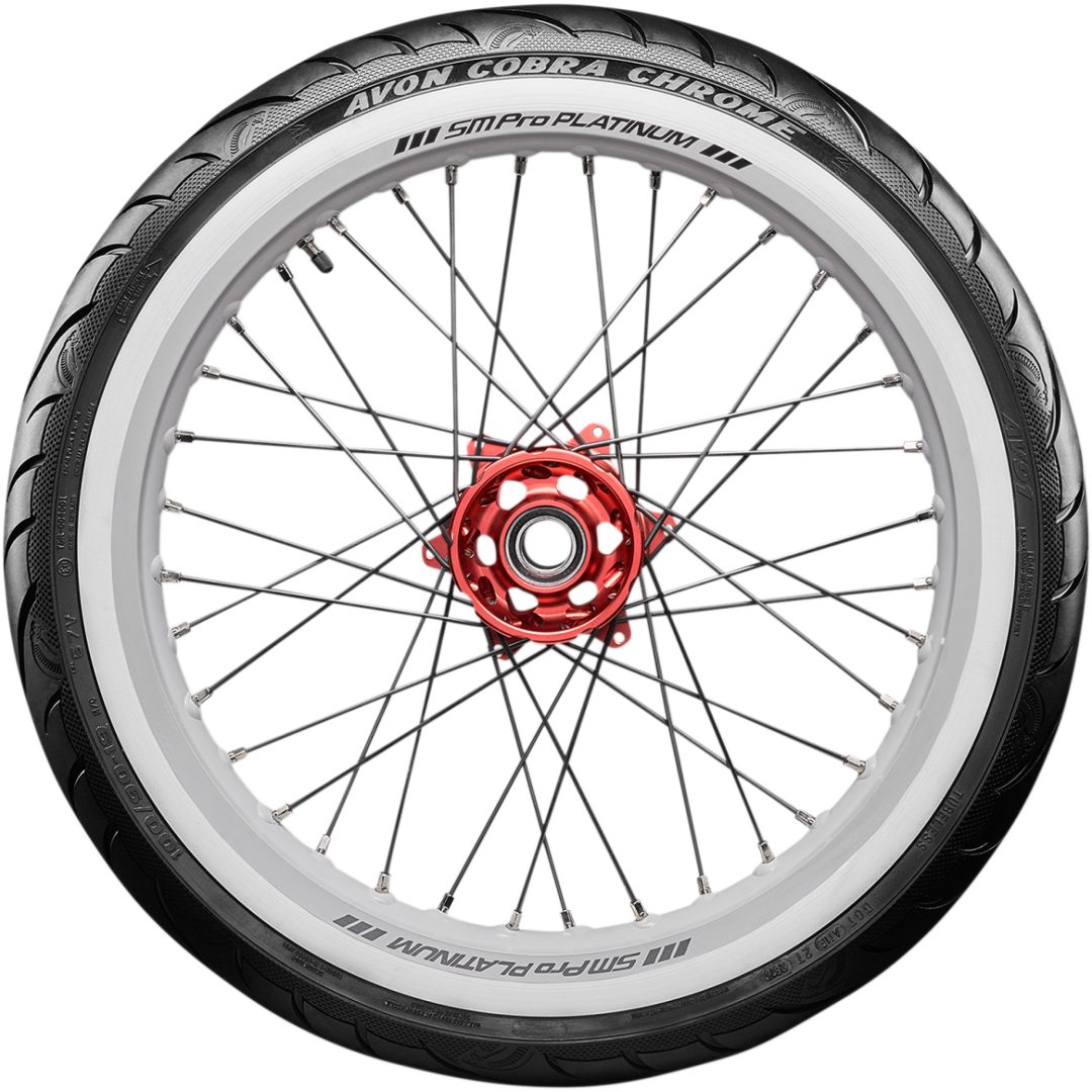 Däck Cobra Chrome AV91 FRAM AVON 100/90-57V – bild 8