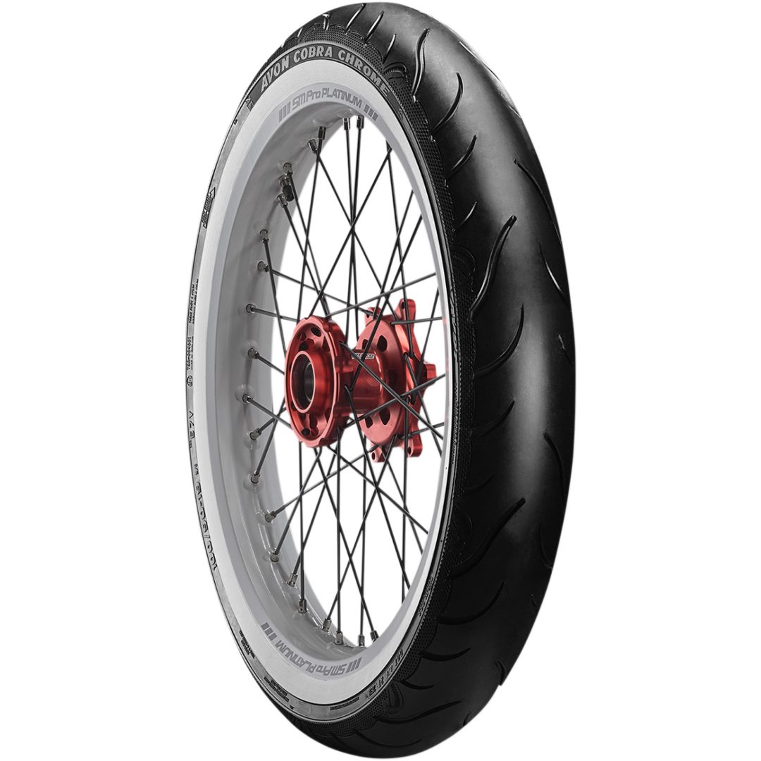 Däck Cobra Chrome AV91 FRAM AVON 100/90-57V – bild 3
