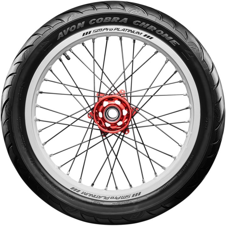 Däck Cobra Chrome AV91 FRAM AVON 100/90-57V – bild 2