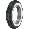 Däck D402 Street Bias Vitvägg Slanglös Fram DUNLOP MT90B16 – miniatyr 2