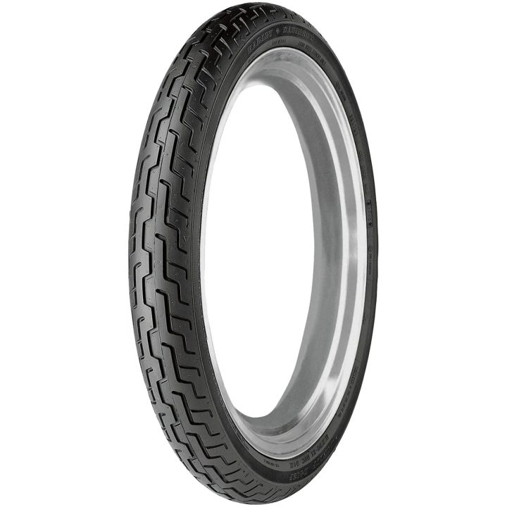Däck D402 Street Bias Vitvägg Slanglös Fram DUNLOP MT90B16 – bild 3