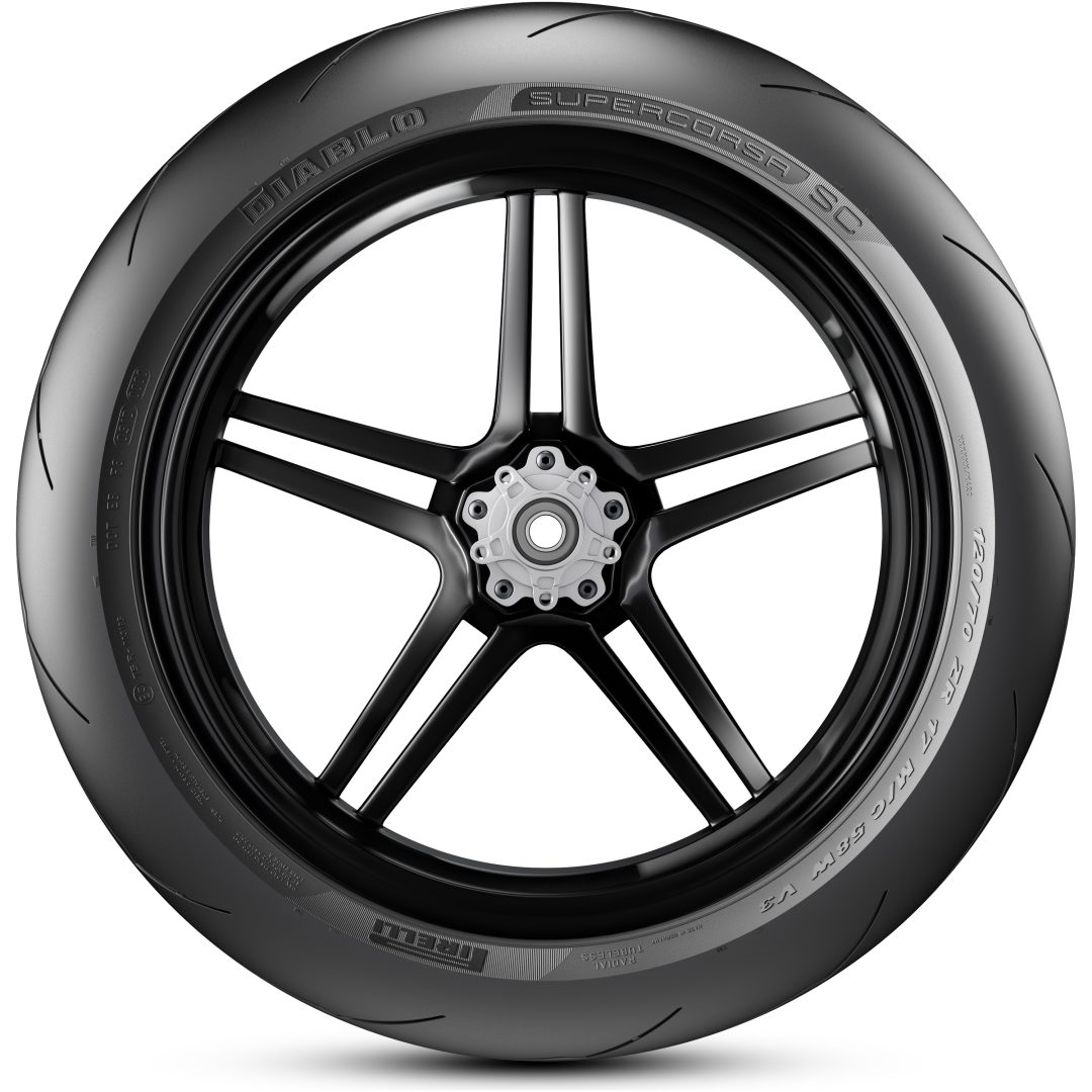 Däck Diablo Rosso II Supersport Bak PIRELLI 200/55R17 – bild 2