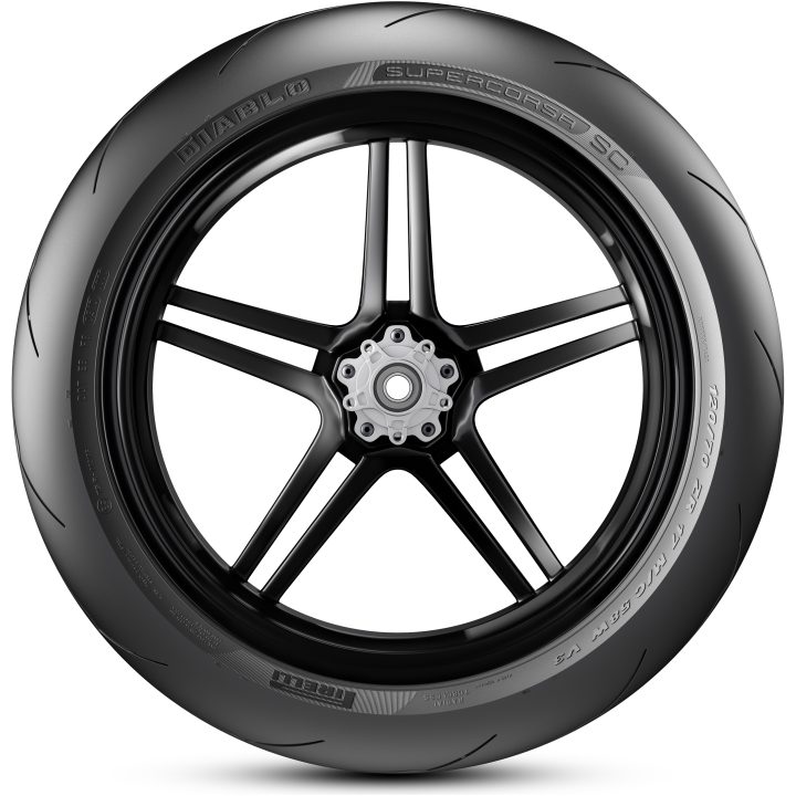 Däck Diablo Rosso II Supersport Bak PIRELLI 200/55R17 – bild 2