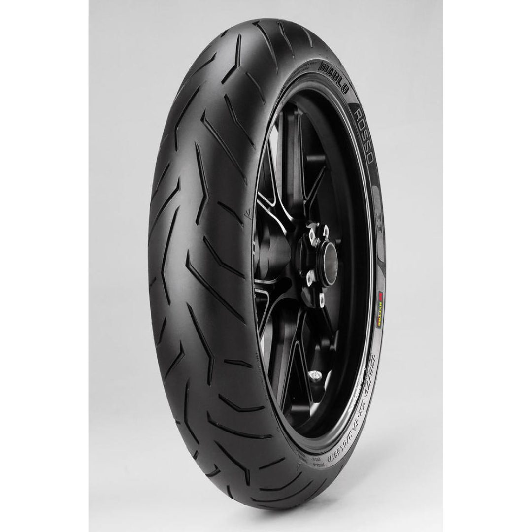 Däck Diablo Rosso II Supersport Fram PIRELLI 100/80R17