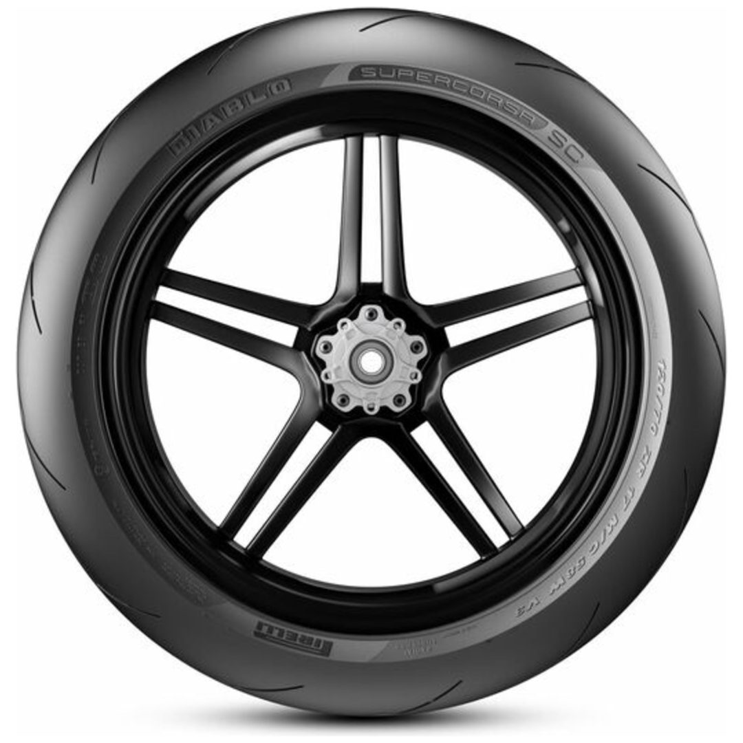 Däck Diablo SuperCorsa V3 SC2/Racing Fram PIRELLI 120/70-17 58W TL – bild 3
