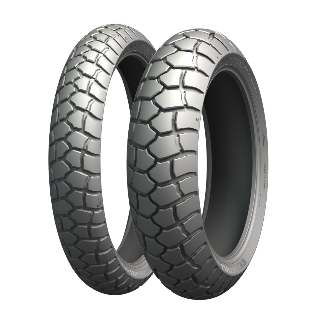 Däck Fram Anakee Adventure MICHELIN 120/70R19 57V – bild 2