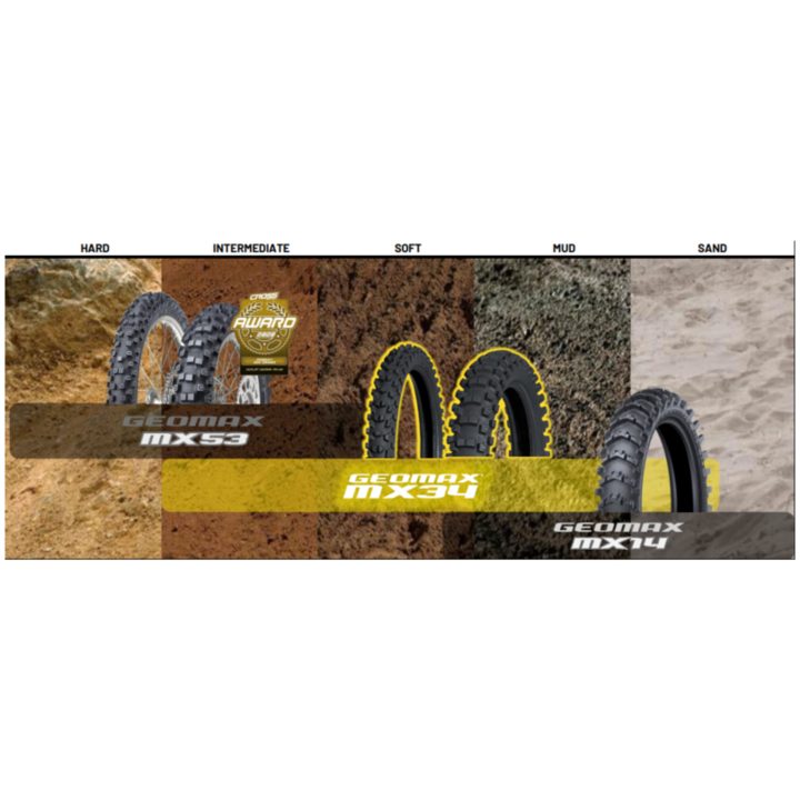 Däck Geomax MX34 Fram DUNLOP – bild 3