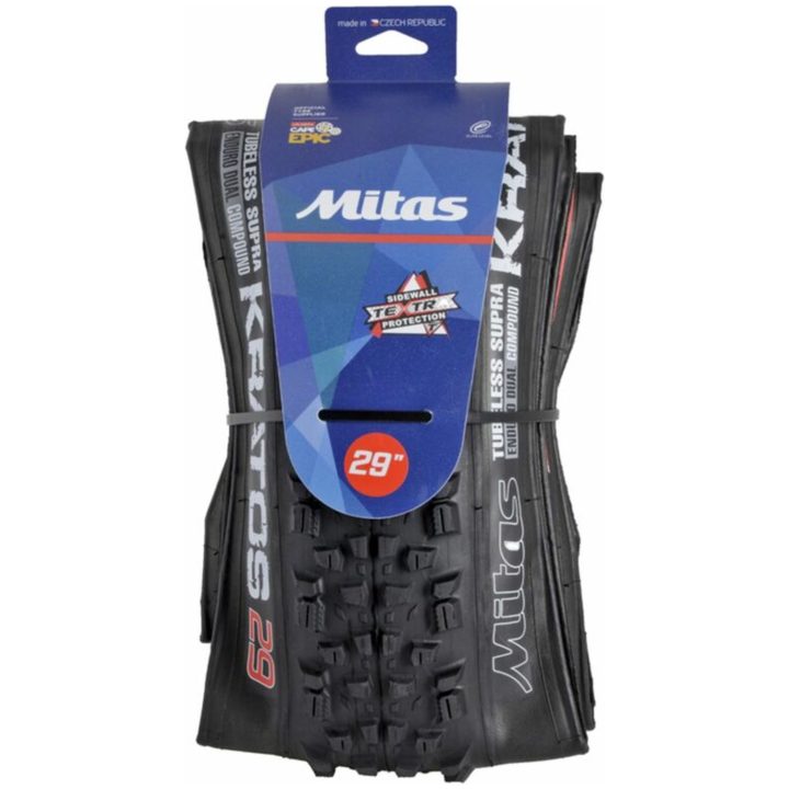 Däck Kratos R10 29x2,45 Vikbart Slanglöst Supra Textra Edc-dual Comp MITAS – bild 3