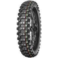 Däck -MX MH Medium Hard Terrain Röd/Grön MITAS