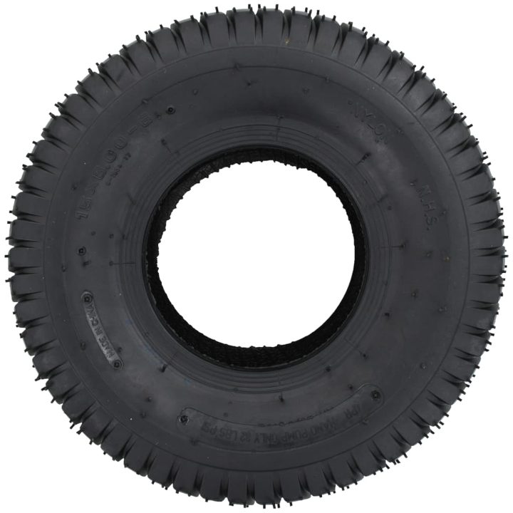 Däck och innerslang till säckkärra 4 delar 15x6.00-6 4PR gummi vidaXL – bild 4