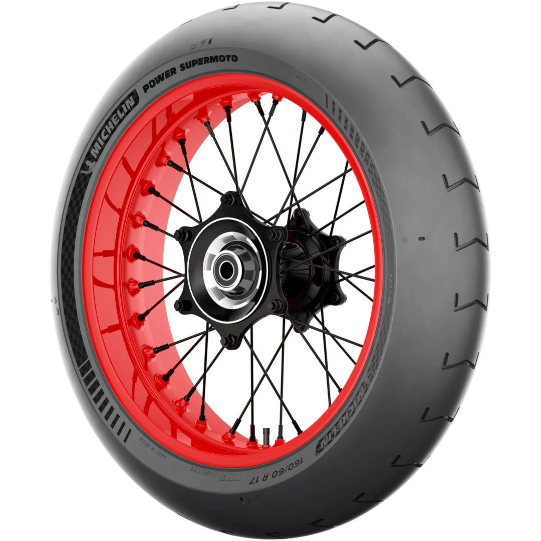 Däck Power Supermoto Slick Bak NHS MICHELIN 160/60R17 – bild 7