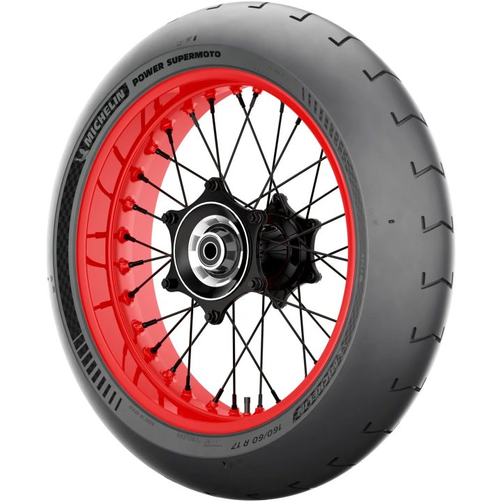 Däck Power Supermoto Slick Bak NHS MICHELIN 160/60R17 – bild 7