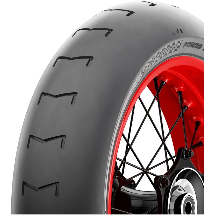 Däck Power Supermoto Slick Bak NHS MICHELIN 160/60R17 – bild 8