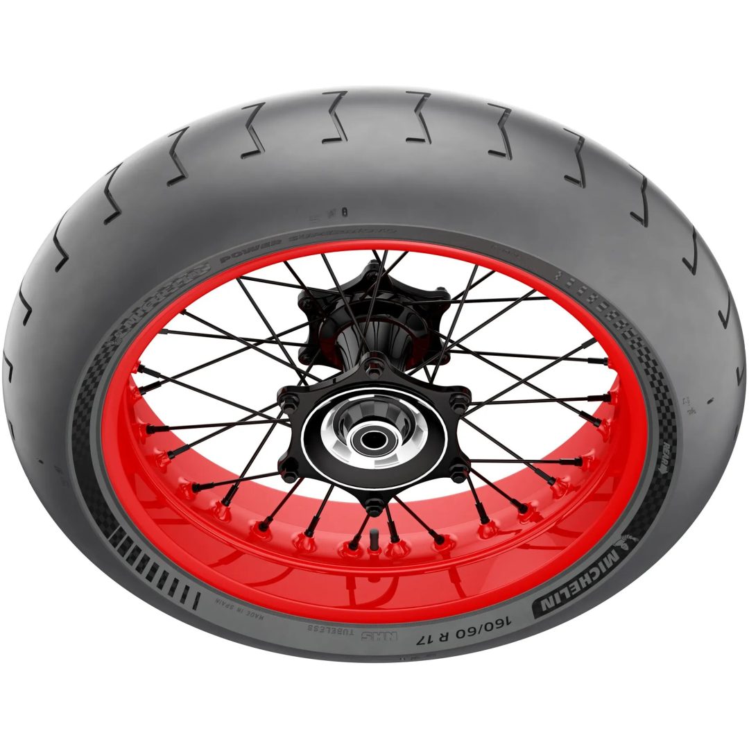 Däck Power Supermoto Slick Bak NHS MICHELIN 160/60R17 – bild 9