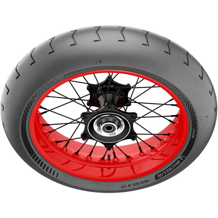 Däck Power Supermoto Slick Bak NHS MICHELIN 160/60R17 – bild 9