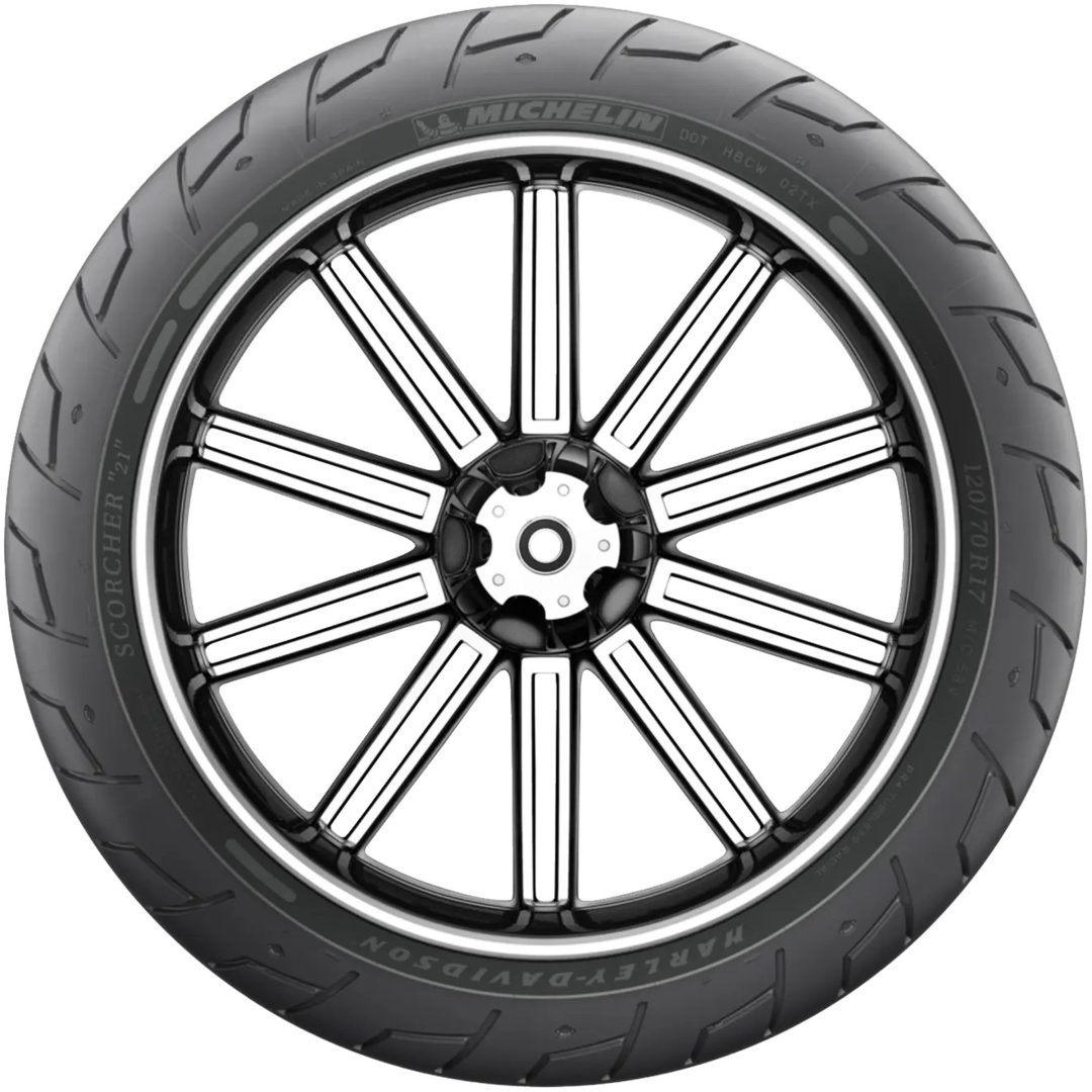Däck Scorcher 21 Universal MICHELIN 120/70R17 – bild 5