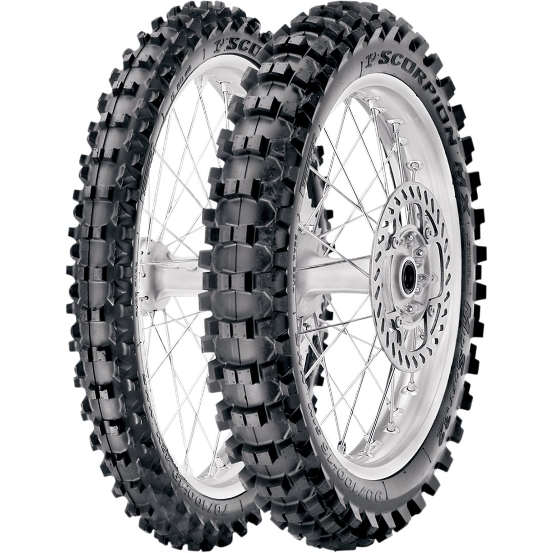 Däck Scorpion MX MidSoft 32 Mini Off-Road Fram PIRELLI 60/100 - 14 NHS TT – bild 3