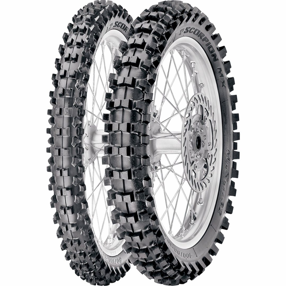 Däck Scorpion MX MidSoft 32 Mini Off-Road Fram PIRELLI 60/100 - 14 NHS TT