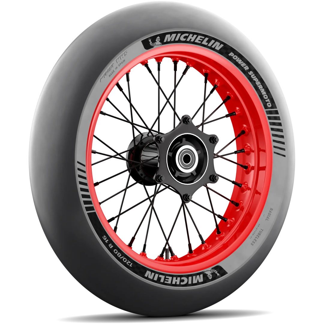 Däck Slick MICHELIN 120/80R16 – bild 5