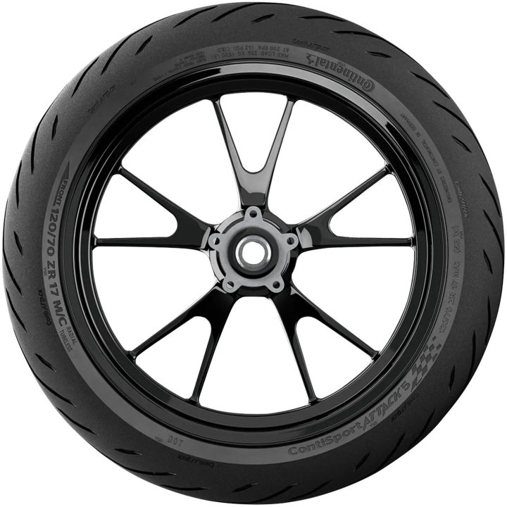 Däck SportAttack 5 Radial Slanglös Svart CONTINENTAL – bild 2