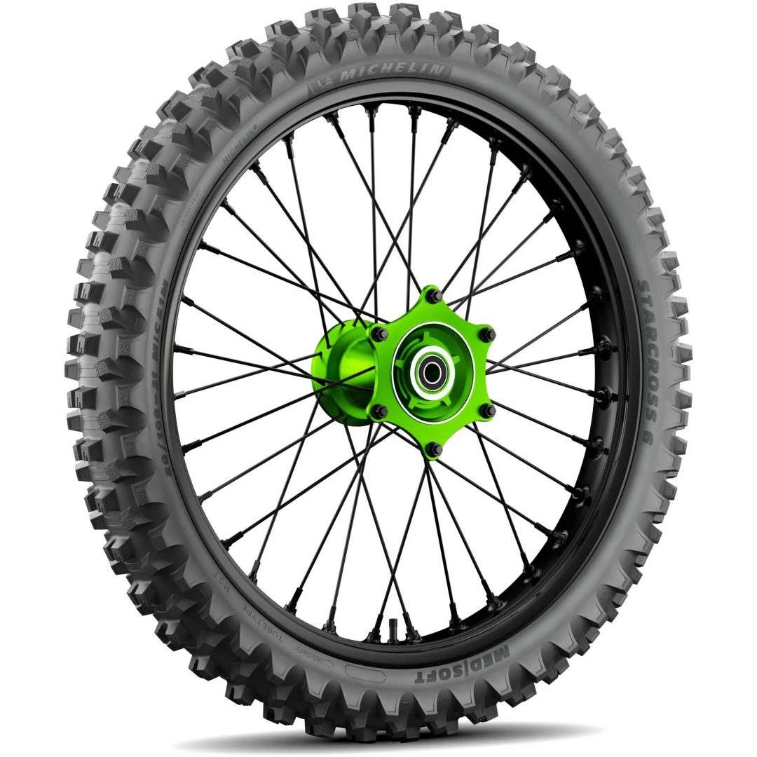 Däck Starcross 6 Medium Soft TT MICHELIN 90/100-21 – bild 2