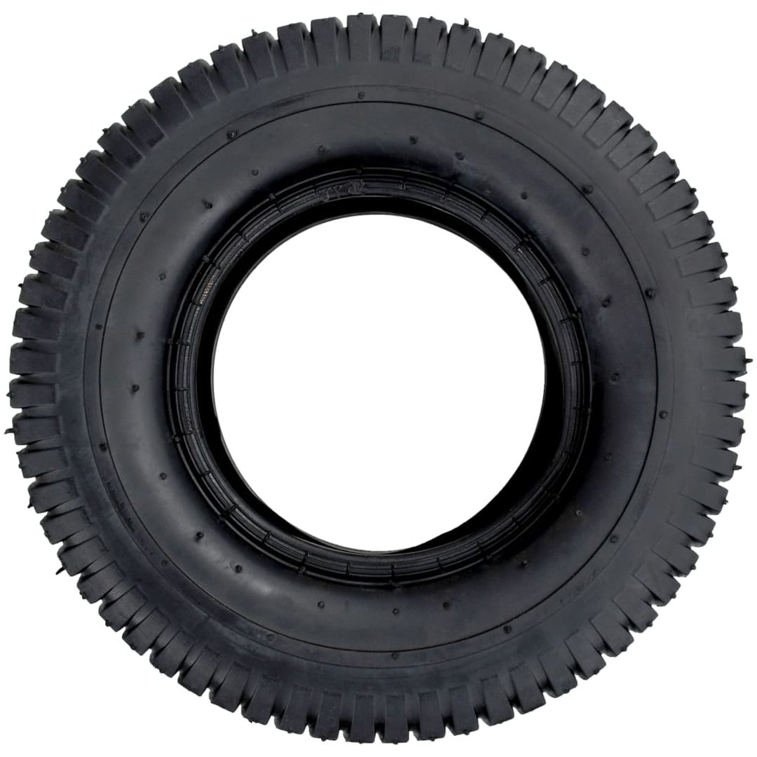 Däck till skottkärra 13x5.00-6 4PR gummi vidaXL – bild 2