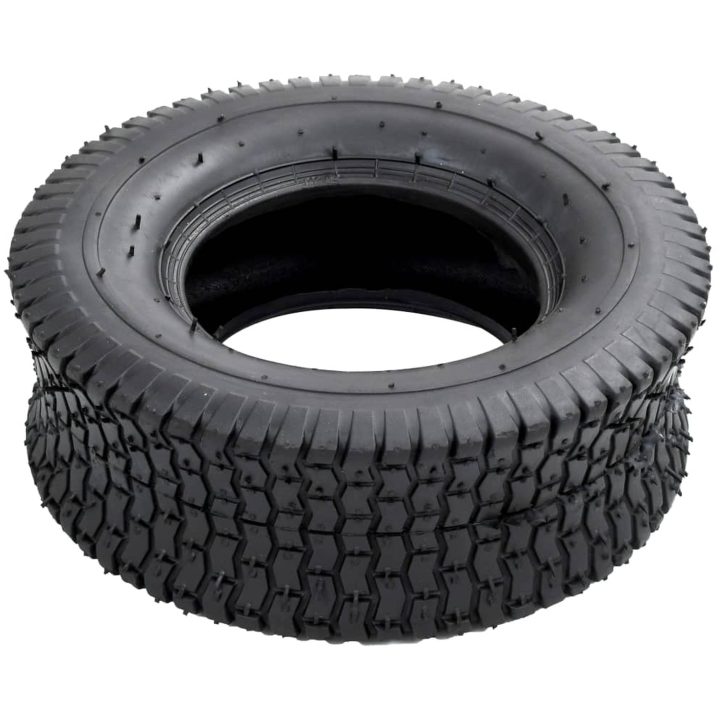 Däck till skottkärra 13x5.00-6 4PR gummi vidaXL – bild 3