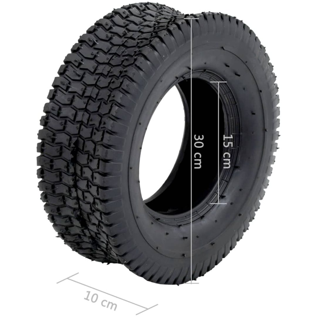Däck till skottkärra 13x5.00-6 4PR gummi vidaXL – bild 5