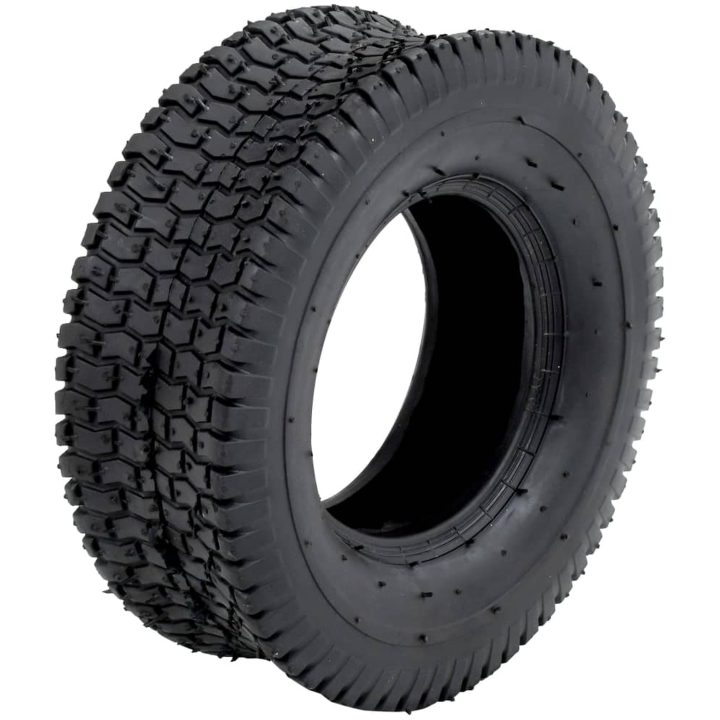 Däck till skottkärra 2 st 13x5.00-6 4PR gummi vidaXL – bild 2