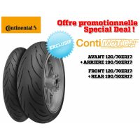 Däckset Sport-touring Contimotion 120/70-17 + 190/50-17 CONTINENTAL