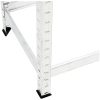 Däckställ 2 hyllplan silver 2 st stål vidaXL 110 x 40 x 110 cm – miniatyr 7