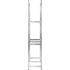 Däckställ 3 hyllplan silver 2 st stål vidaXL 110 x 40 x 200 cm – miniatyr 6