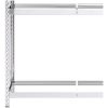Däckställ 3 hyllplan silver 3 st stål vidaXL 110 x 40 x 200 cm – miniatyr 7